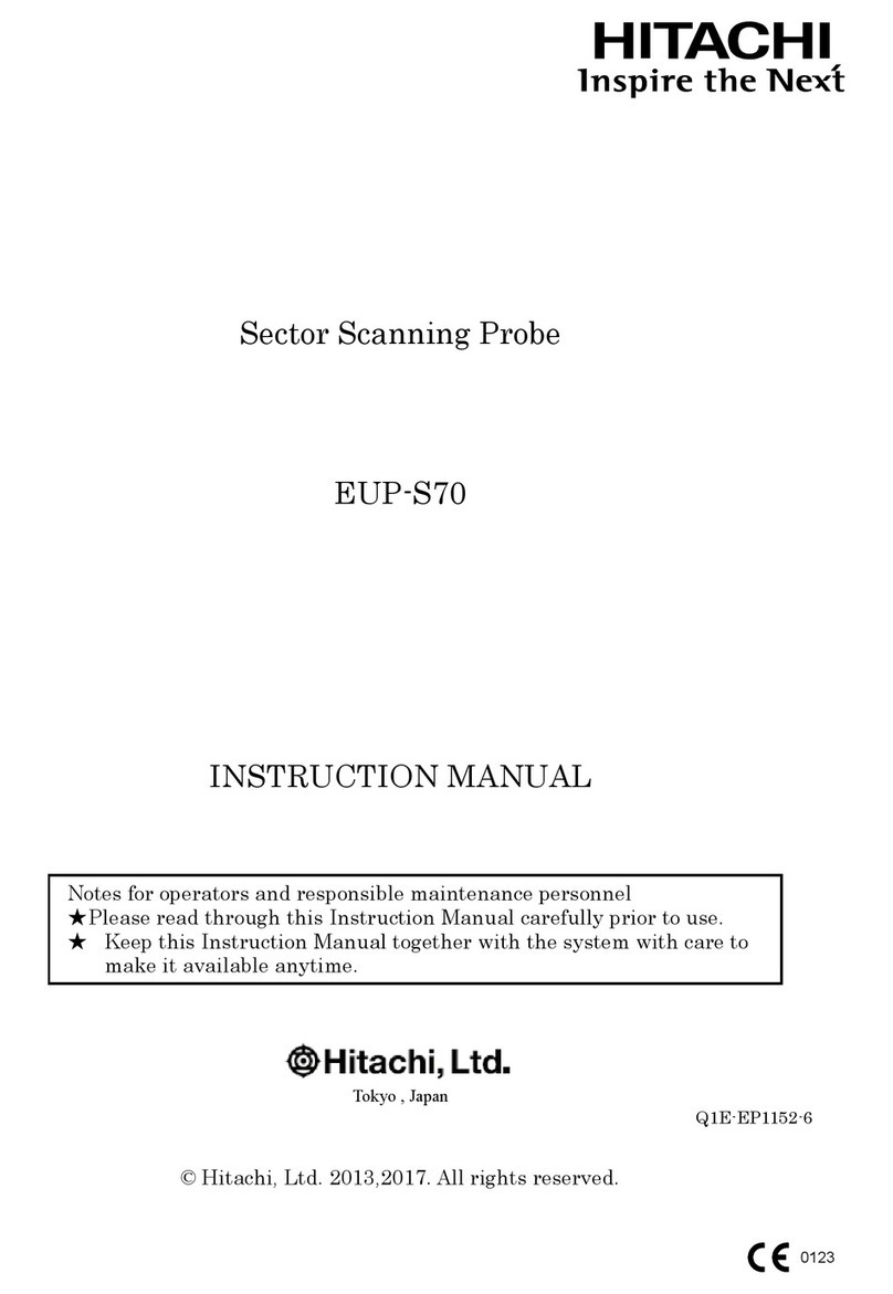 Hitachi EUP-S70 instruction manual