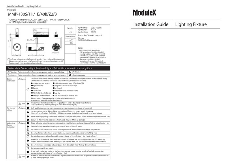 Modulex MMP-130S/1H User manual