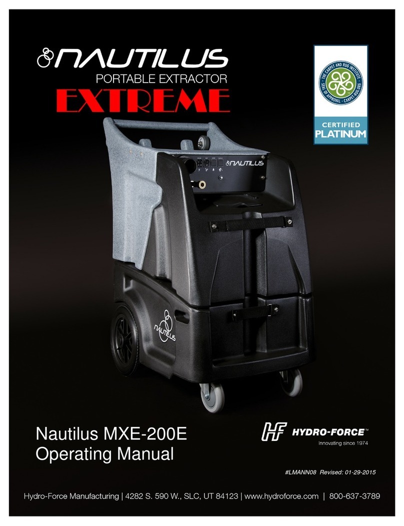 Hydro-Force Nautilus Extreme MXE-200E operating manual
