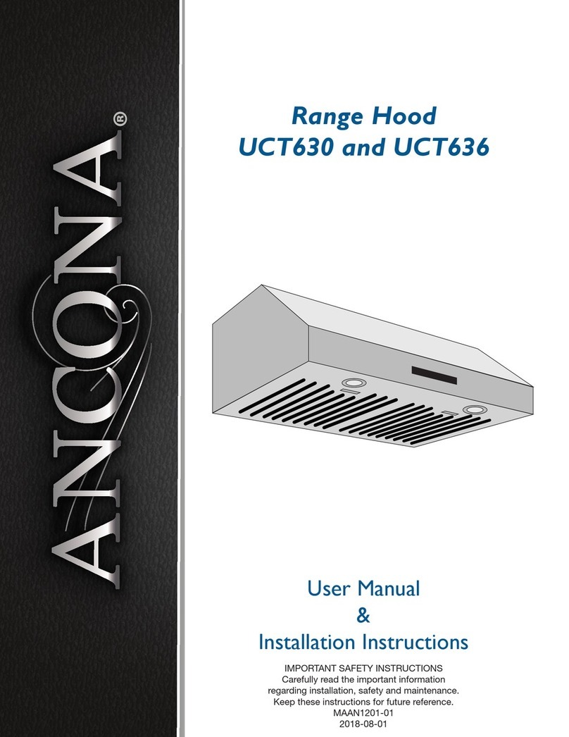 Ancona UCT630 Manual