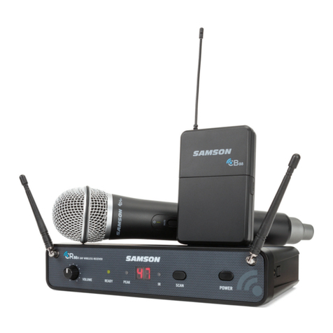 Samson CONCERT 88X User manual