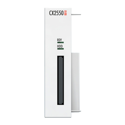 Beckhoff CX2550-0010 manual