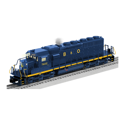 Lionel SD-40-2 Husky Stack owner's manual