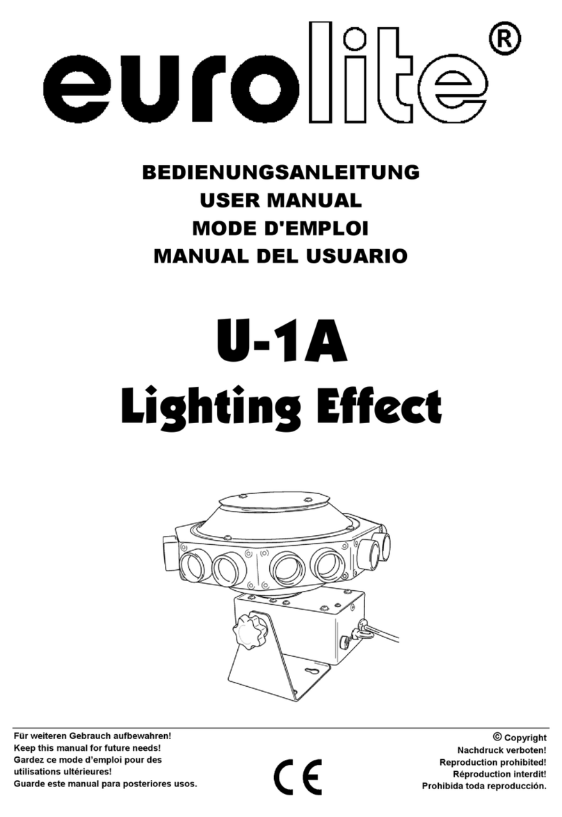 EuroLite U-1A user manual