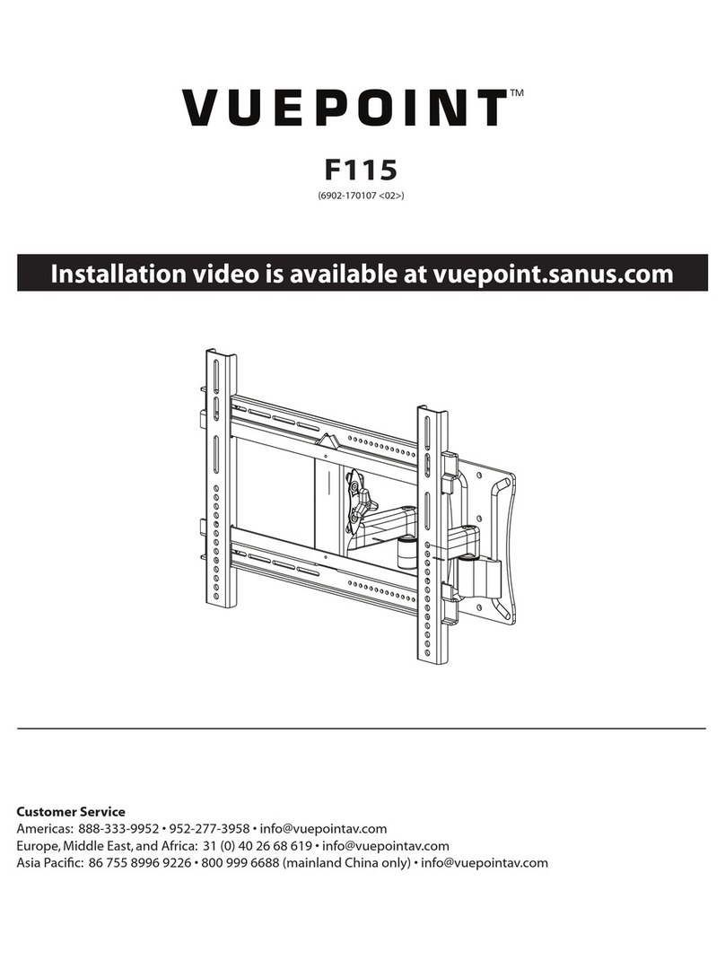 VUEPOINT F115 User manual