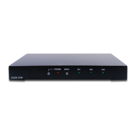CYP CLUX-31N User manual