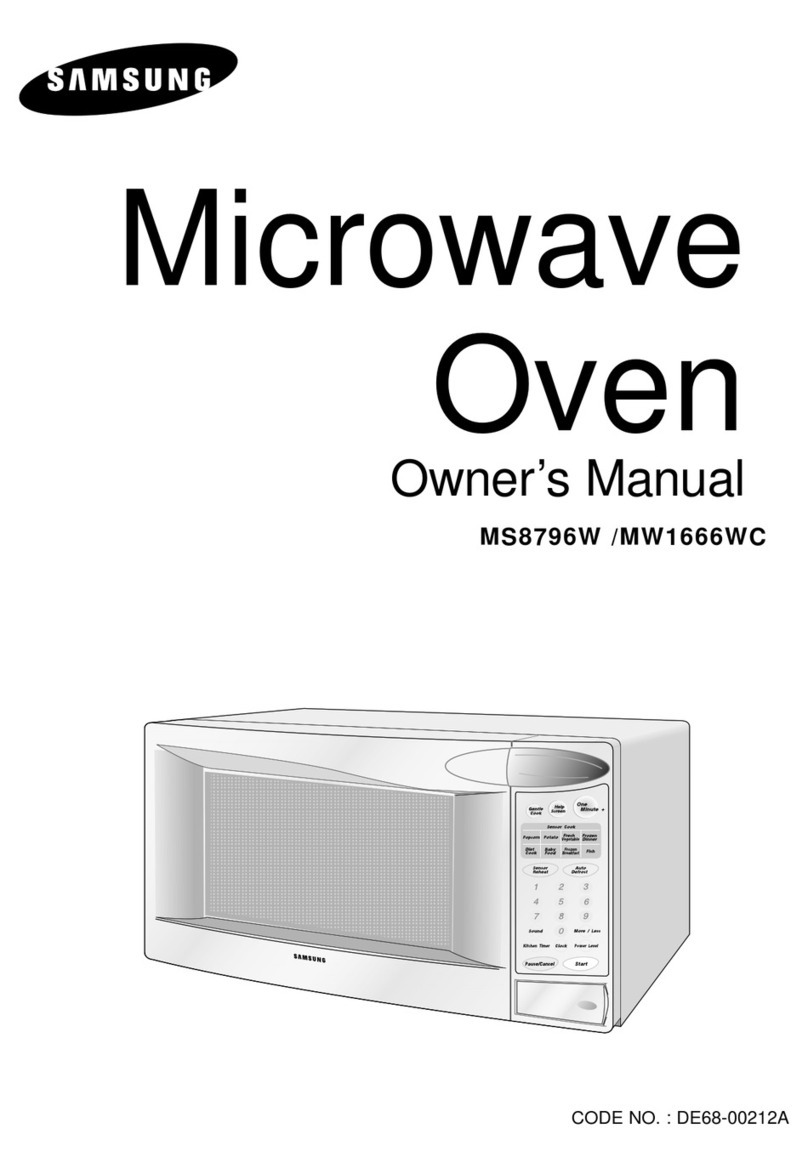 Samsung MS8796W User manual