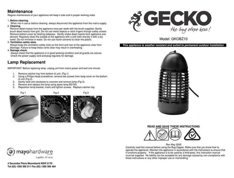 Gecko GKOBZ10 quick start guide