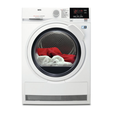 AEG LAVATHERM 8DBG84W User manual AEG LAVATHERM 8DBG84W User manual