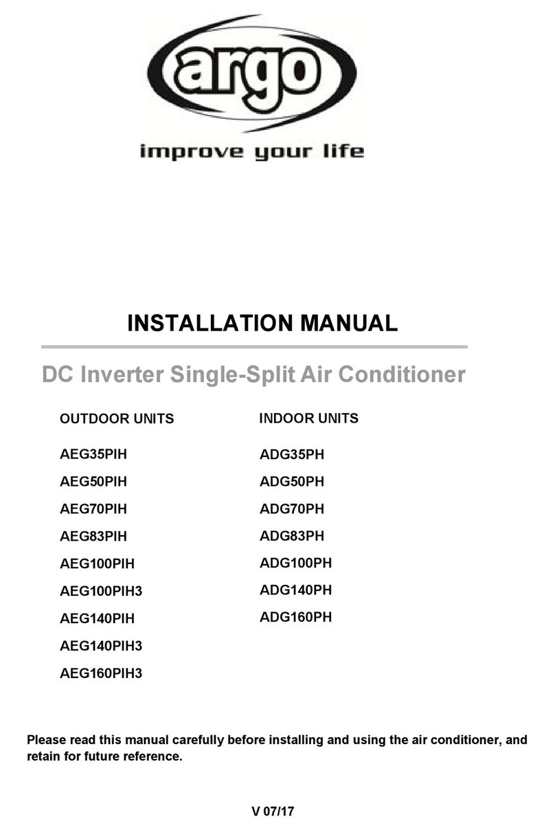 Argo ADG35PH User manual