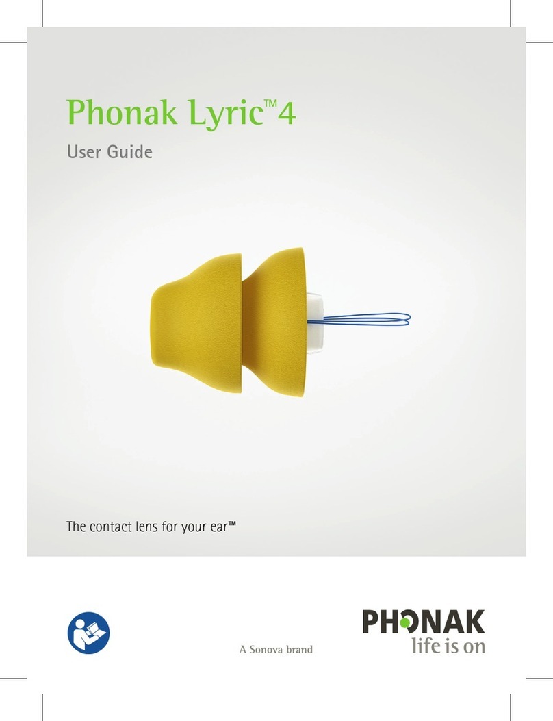 Sonova Phonak Lyric 4 user guide