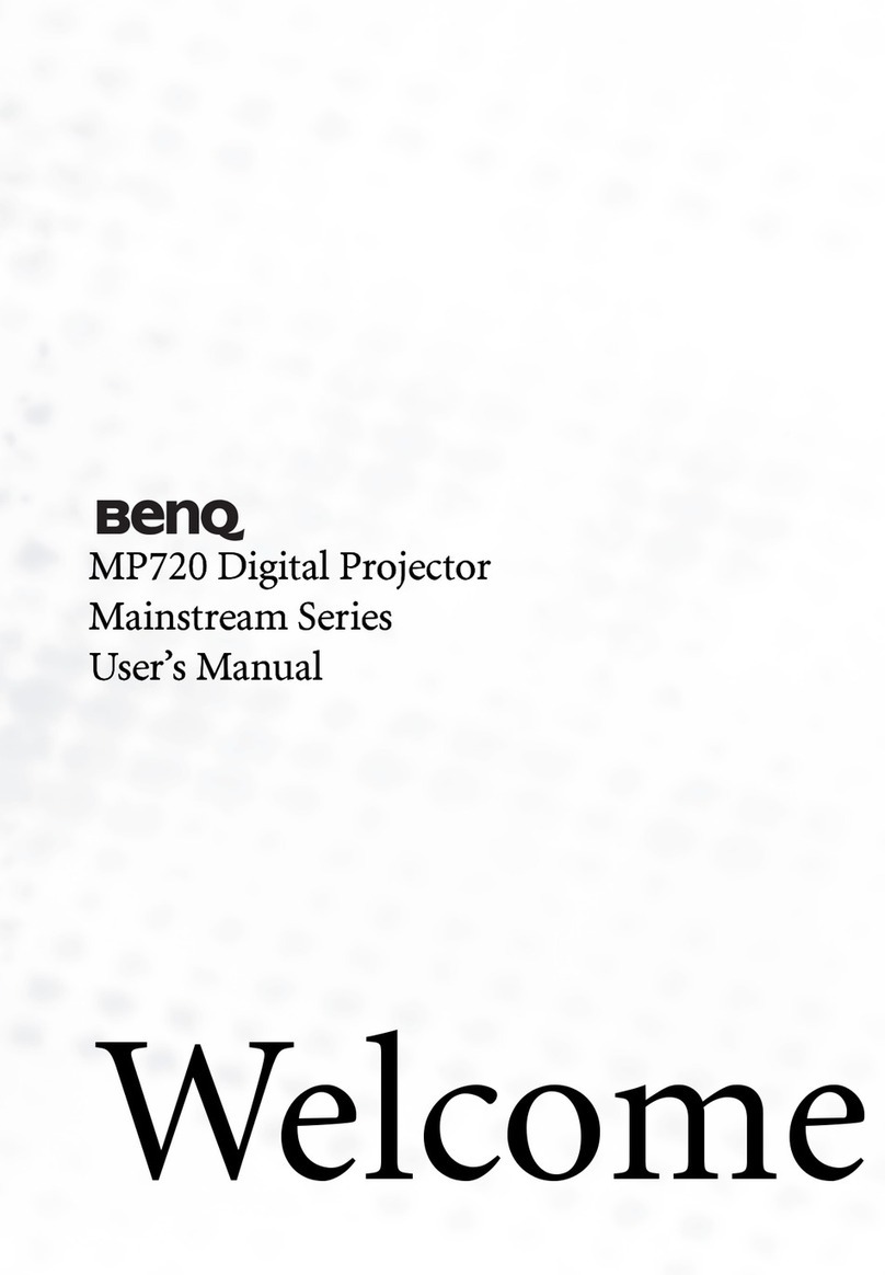 BenQ Mainstream Series user manual