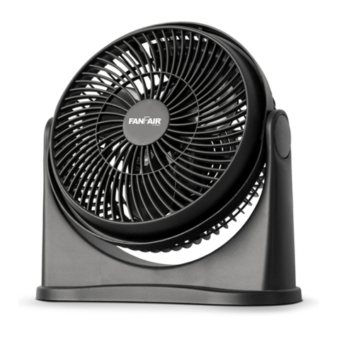 Impecca FanFair FCF-8050 User manual
