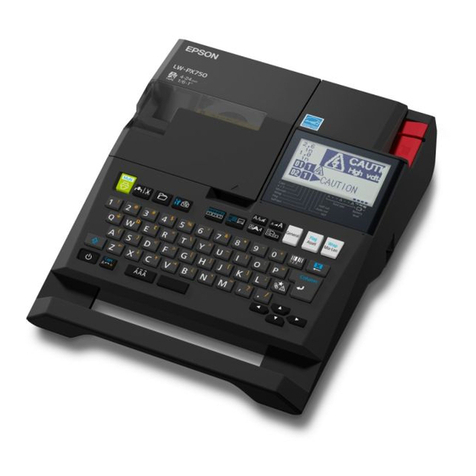 Epson LABELWORKS PX User manual
