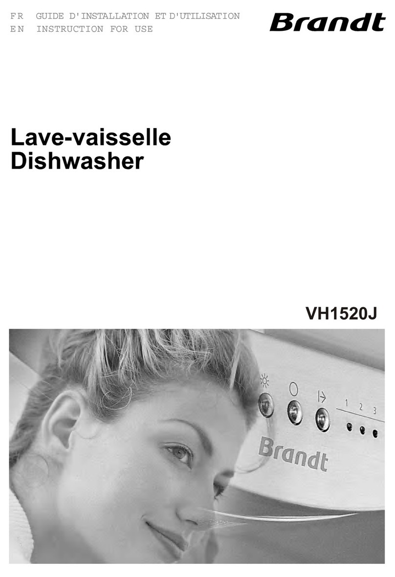Brandt VH1520J Instructions for use