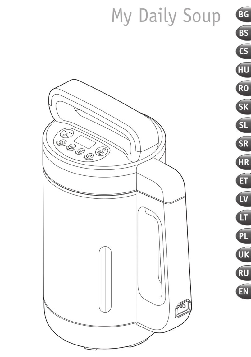 TEFAL Daily Soup User manual