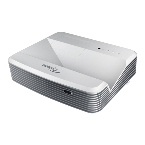 Optoma W320ust manual