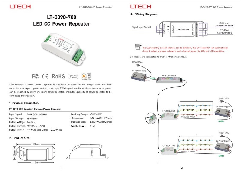 Ltech LT-3090-700 User manual
