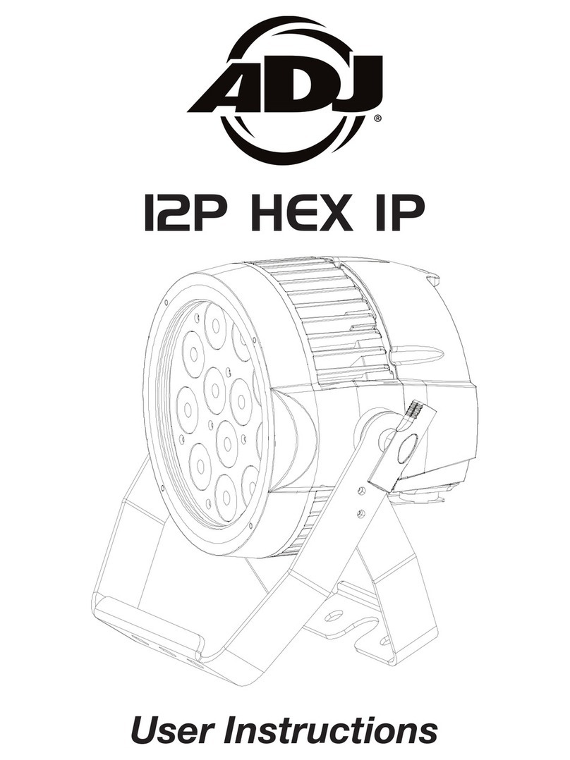 ADJ HEX206 User manual ADJ HEX206 User manual