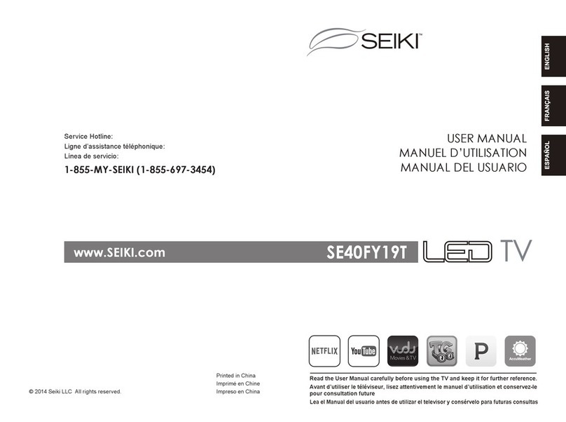 Seiki SE40FY19B User manual Seiki SE40FY19B User manual