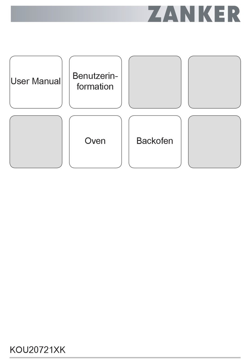 ZANKER KOU20721XK user manual