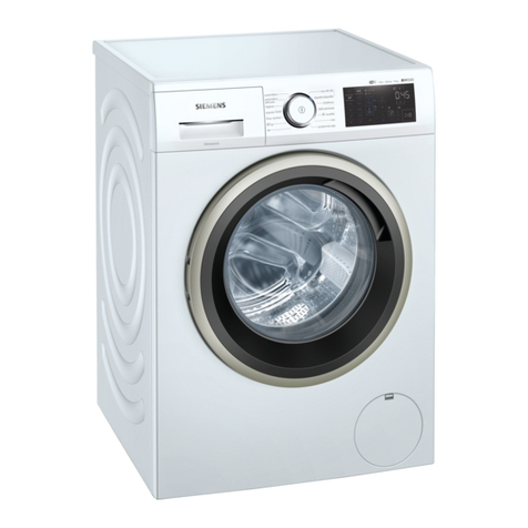 Siemens WM14LPH0ES User manual and installation instructions