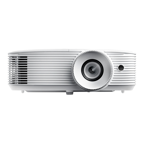 Optoma HD27e User manual