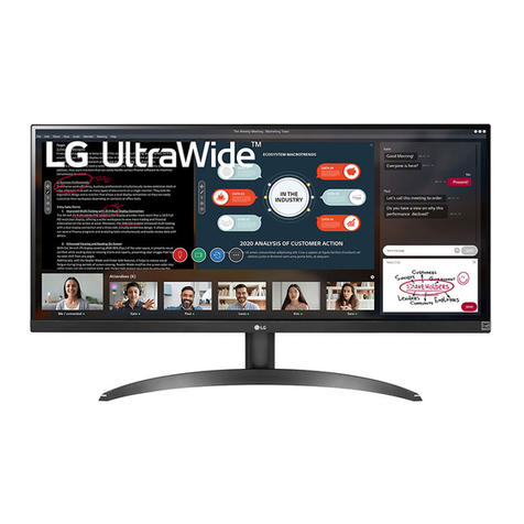 LG 29WP50S User manual