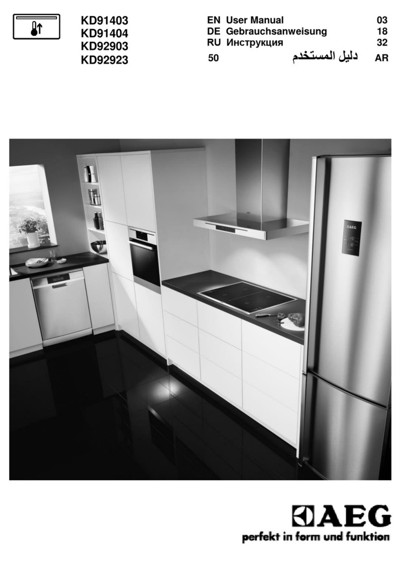 AEG KD91403 User manual