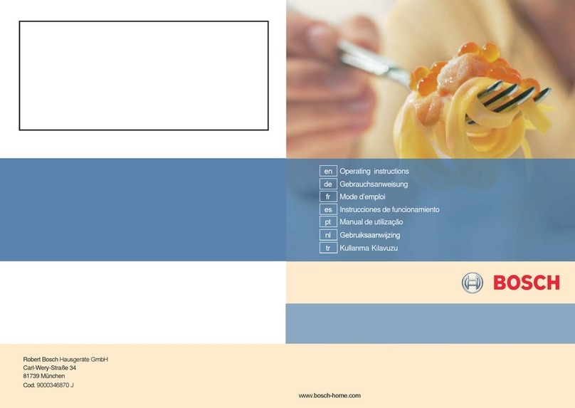 Bosch PRR726F70E User manual Bosch PRR726F70E User manual