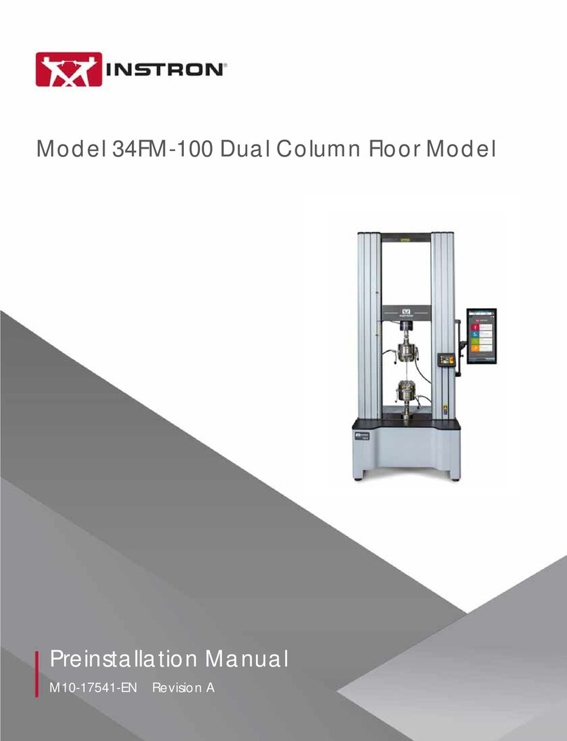 Instron 34FM-100 Preinstallation manual