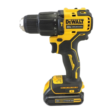 DeWalt DCD709 User manual