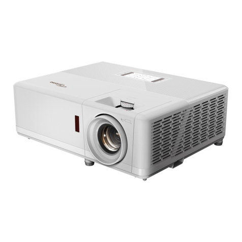 Optoma ZH406 manual