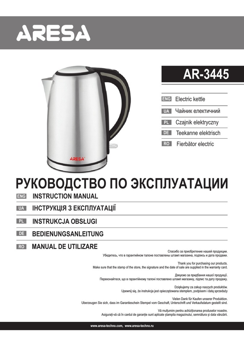 ARESA AR-3445 User manual ARESA AR-3445 User manual