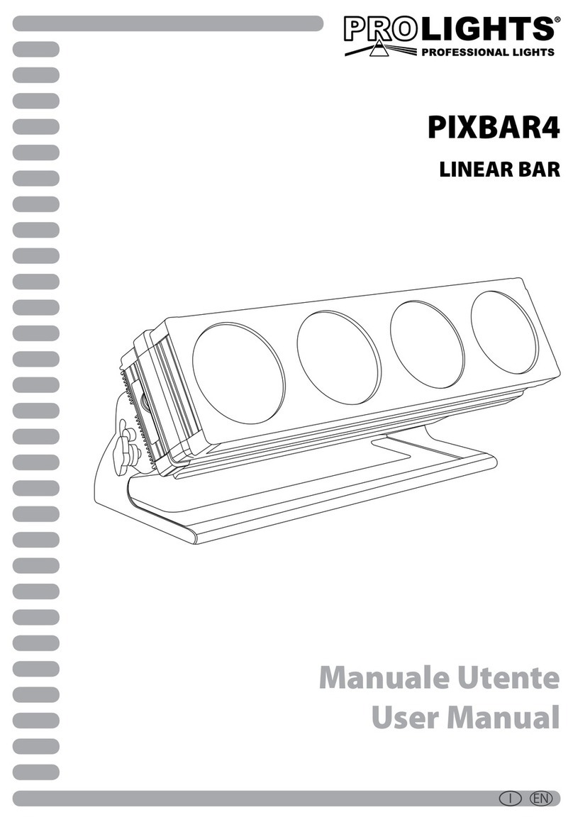 ProLights PIXBAR4 user manual