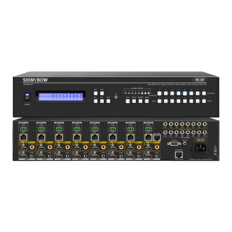 Shinybow USA SB-5688CAK User manual