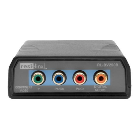 resi-linx RL-BV250B installation manual