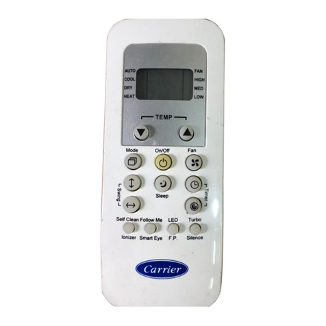 Carrier RG56/BGEF-CA User manual