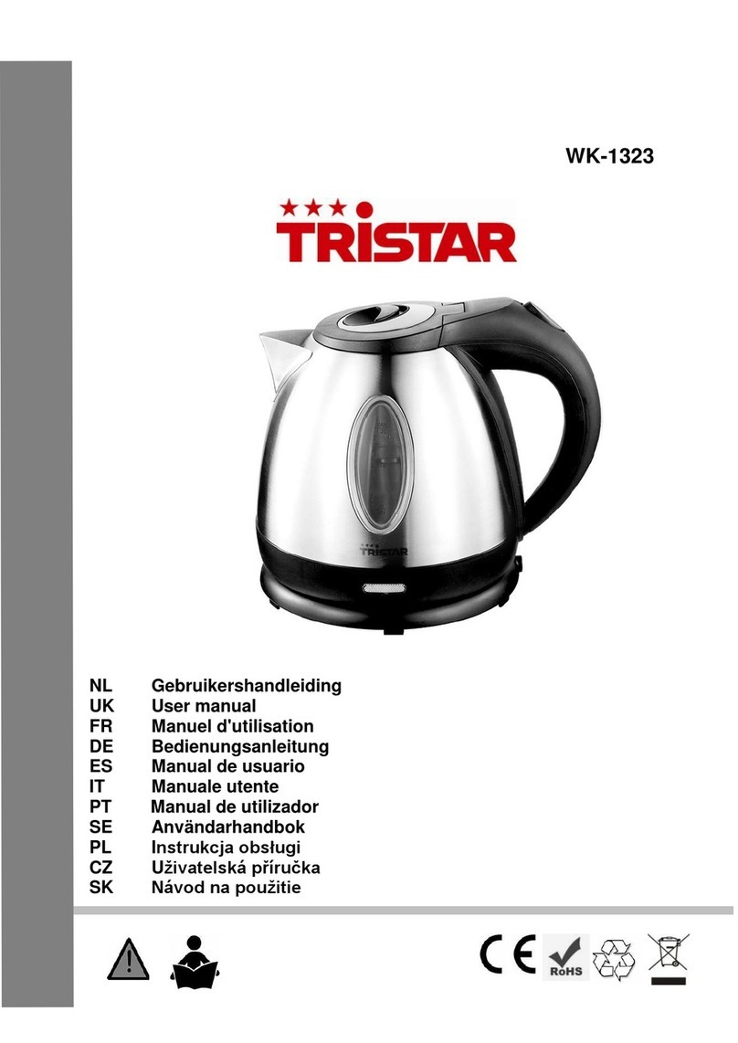 TriStar WK-1323 user manual