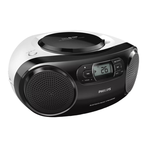 Philips AZ330T/37 user manual
