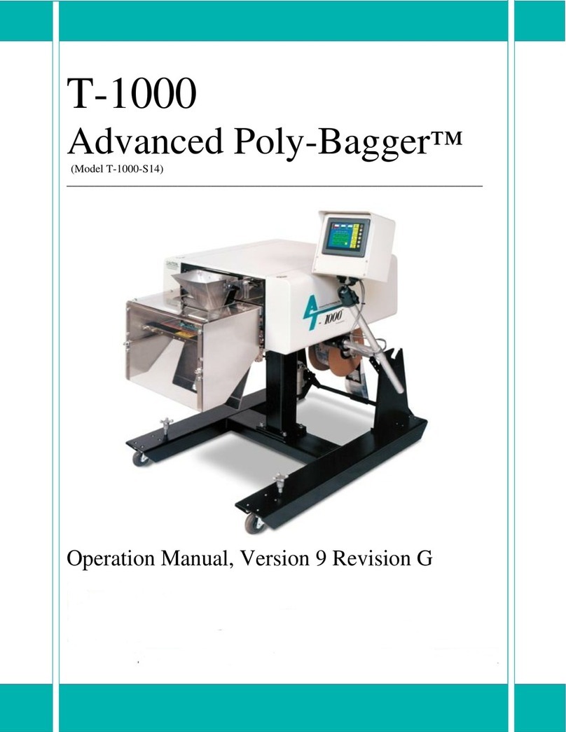 Advanced Poly-Packaging Advanced Poly-Bagger T-1000-S18H Operation manual
