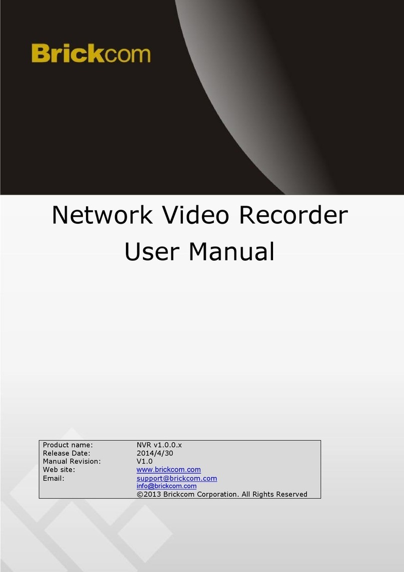 Brickcom NR-2108 User manual