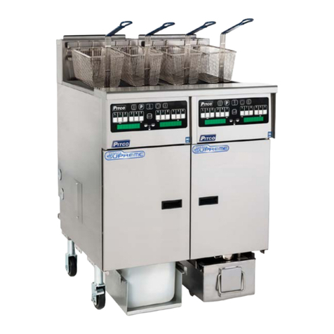 Pitco SSHLV184 Series Installation & operation manual