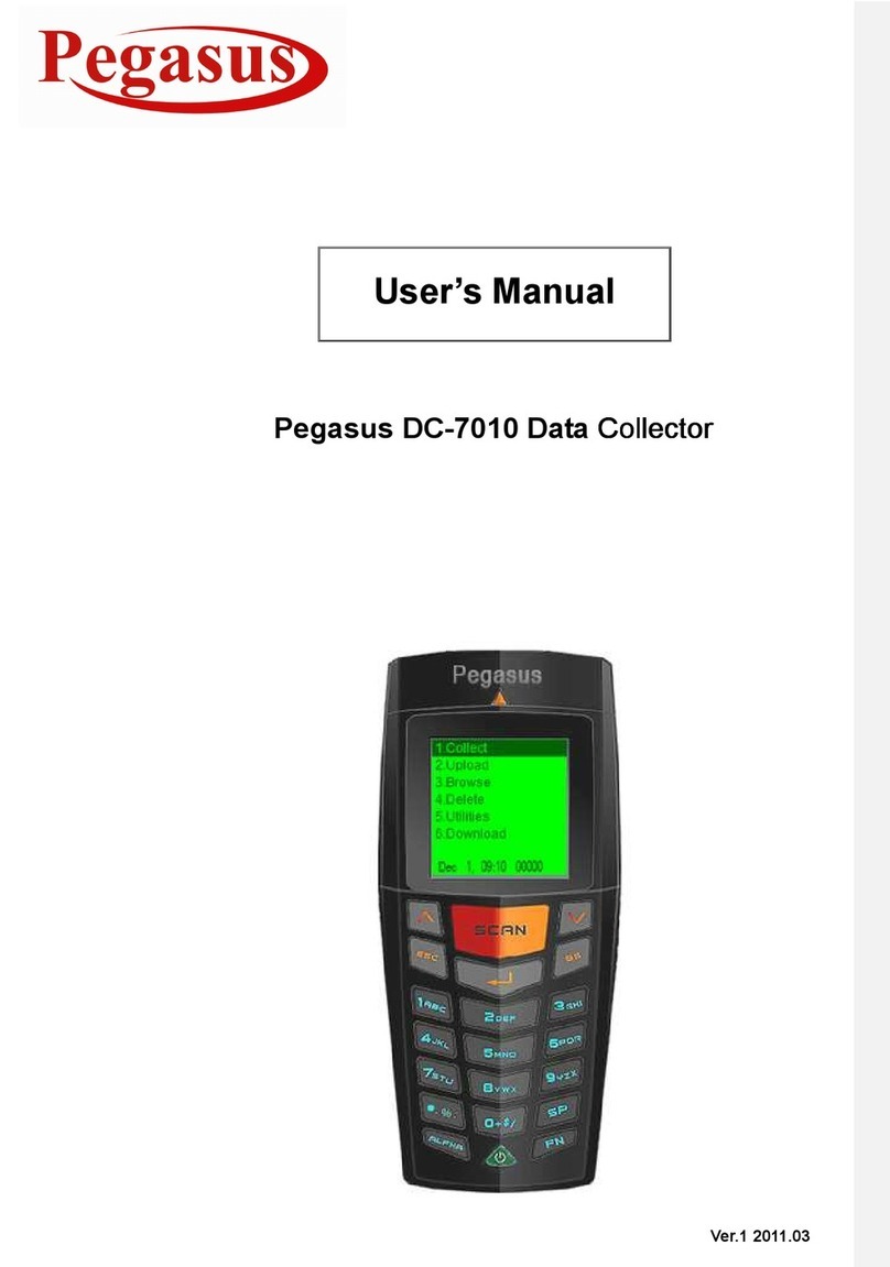 Pegasus DC-7010 User manual