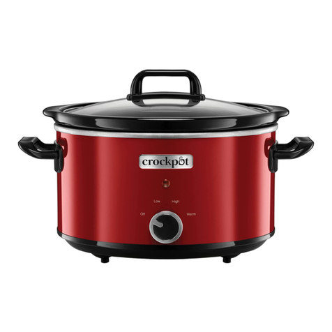 Crock-Pot SCV400RD User manual