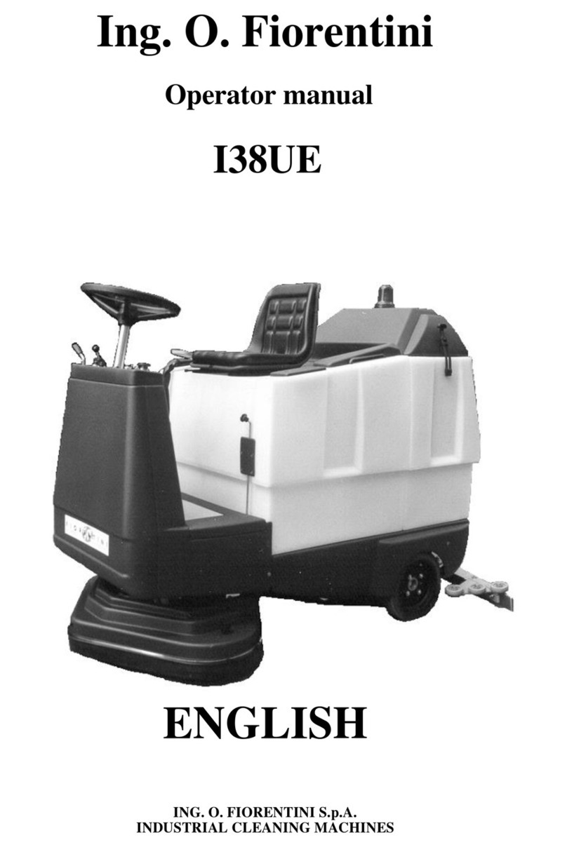 FIORENTINI I38UE Operator's manual