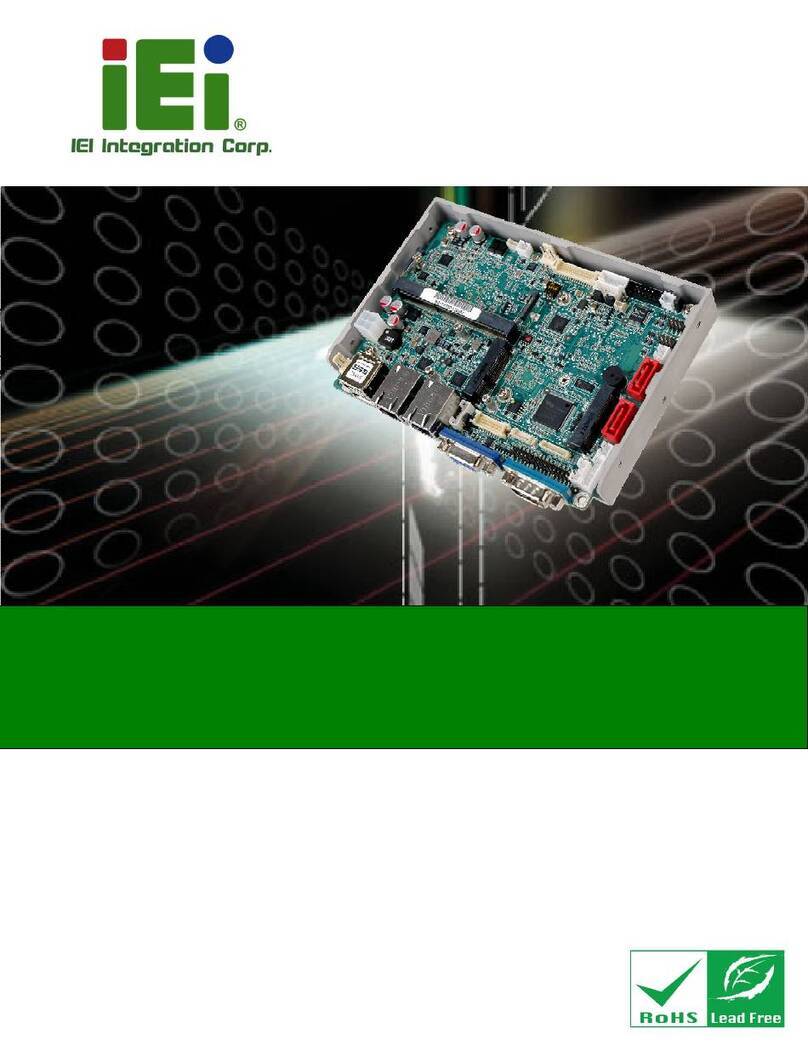 IEI Technology WAFER-CV-D25501 user manual
