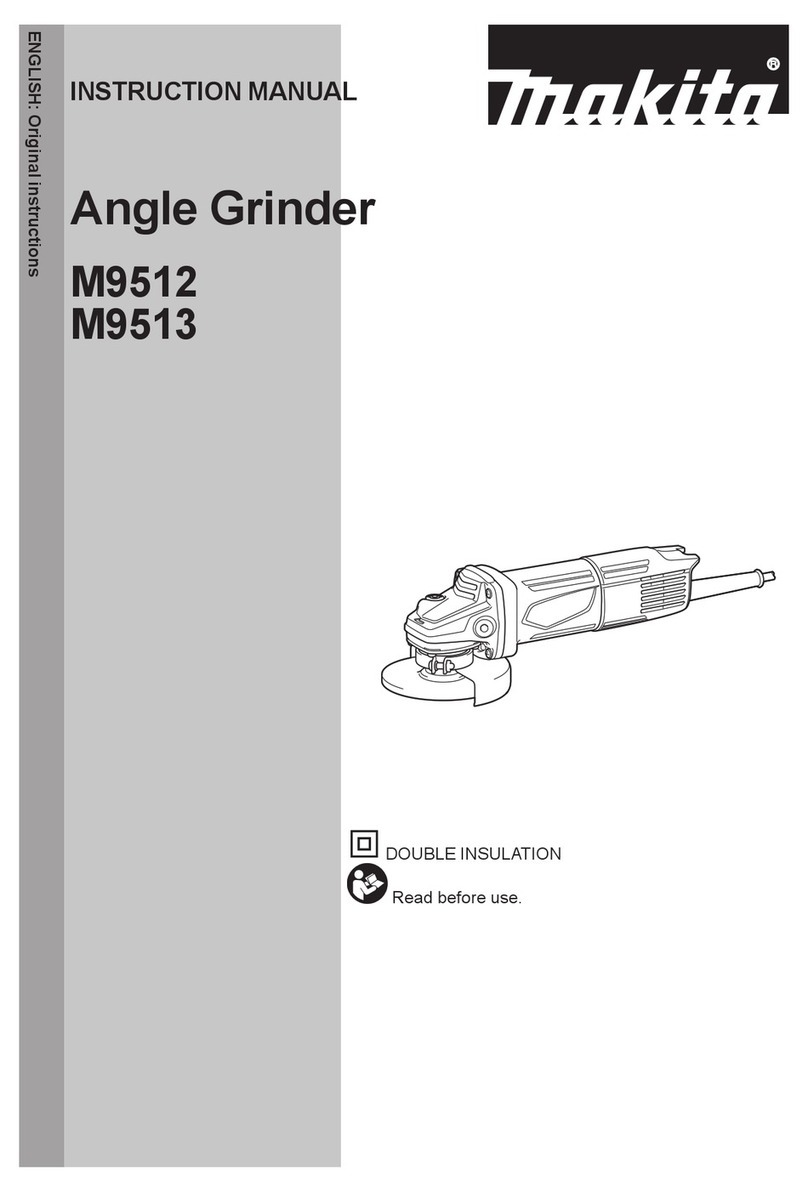 Makita M9512 instruction manual