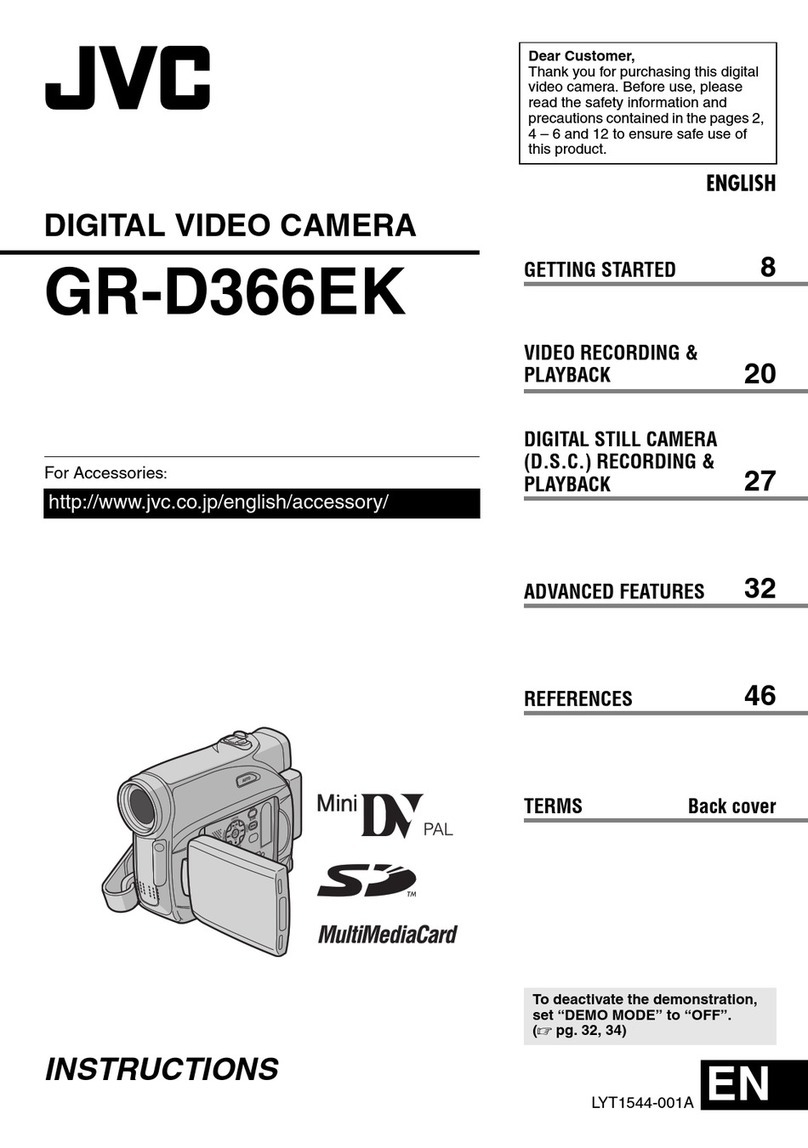 JVC GR-D366EK User manual JVC GR-D366EK User manual