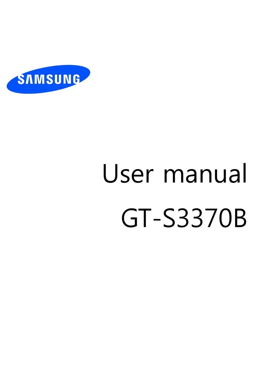 Samsung GT-S3370B User manual